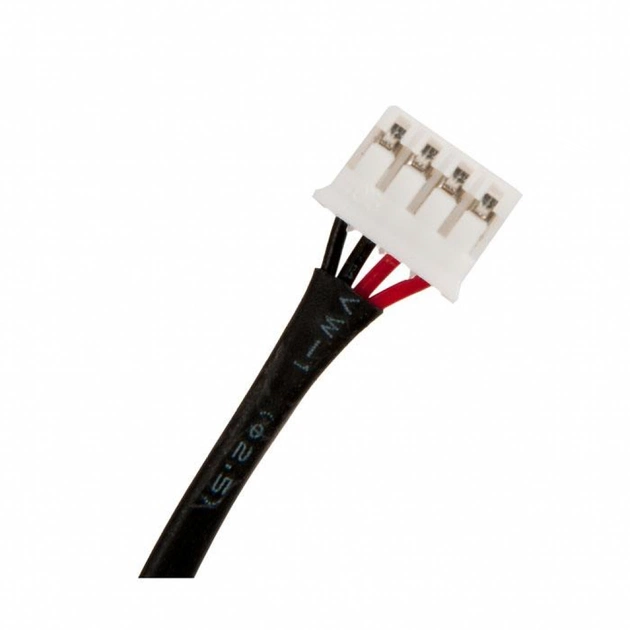 Роз'єм живлення ноутбука з кабелем для Acer PJ457 (5.5mm x 1.7mm), 4-pin, 19 см Универсальный (A49064) - picture 3