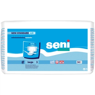 Подгузники для взрослых Seni STANDARD AIR large 30 шт. (5900516693596) изображение 1