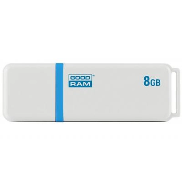 USB флеш накопичувач Goodram 8GB UMO2 White USB 2.0 (UMO2-0080W0R11) - зображення 1