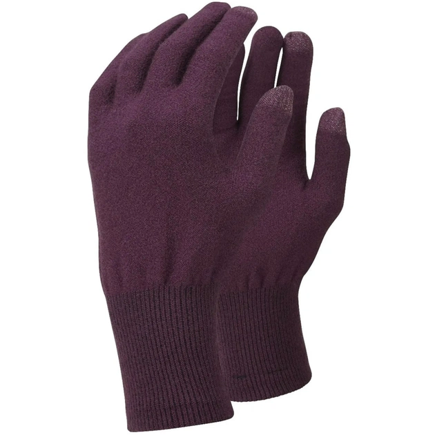 Рукавиці Trekmates Merino Touch Glove TM-005149 blackcurrant L (015.1372) - зображення 1