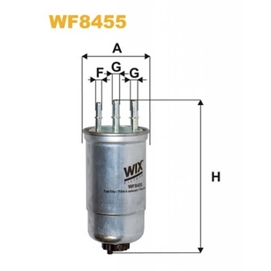 Фільтр паливний Wixfiltron WF8455 зображення 1