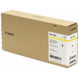 Картридж Canon PFI-710 Yellow (2357C001AA) зображення 1