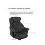Офісне крісло Аклас Гетьман R-SR (DV-99 Black) (00172356) - зменшене зображення 11