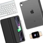 Чохол до планшета BeCover Tri Fold Hard Apple iPad Air 11" M4 2026 Black (715242) - зменшене зображення 3