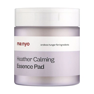 Патчи для лица Manyo Heather Calming Essence Pad Успокаивающие диски с экстрактом вереска 60 шт (8809730955558) изображение 1