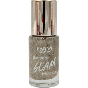 Лак для нігтів Maxi Color Shimmer Glam Nail Polish 01 (4823097122648) изображение 1