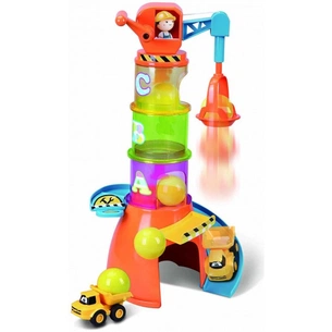 Игровой набор Bb Junior Volvo Stacking Crane (16-88605) изображение 1