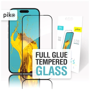 Стекло защитное Piko Full Glue ESD Apple iPhone 17 Black (1283126626043) изображение 1