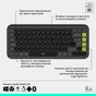 Комплект Logitech POP Icon Combo Bluetooth UA Graphite (920-013156) - preview 6
