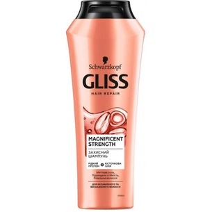 Шампунь Gliss Magnificent Strength для ослабленого волосся 250 мл (4015100009743) зображення 1