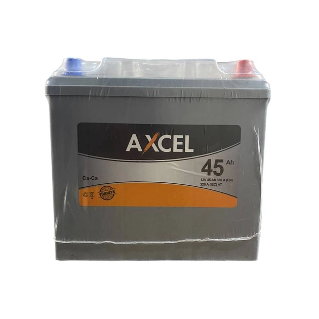 Акумулятор автомобільний AXCEL Asia 45А прав (0) (400 пуск) THIN - изображение 1