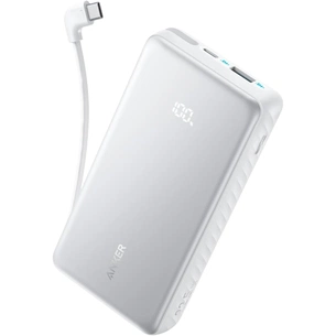 Универсальная мобильная батарея Anker Zolo 20000mAh 22.5W White (A110EH21) изображение 1