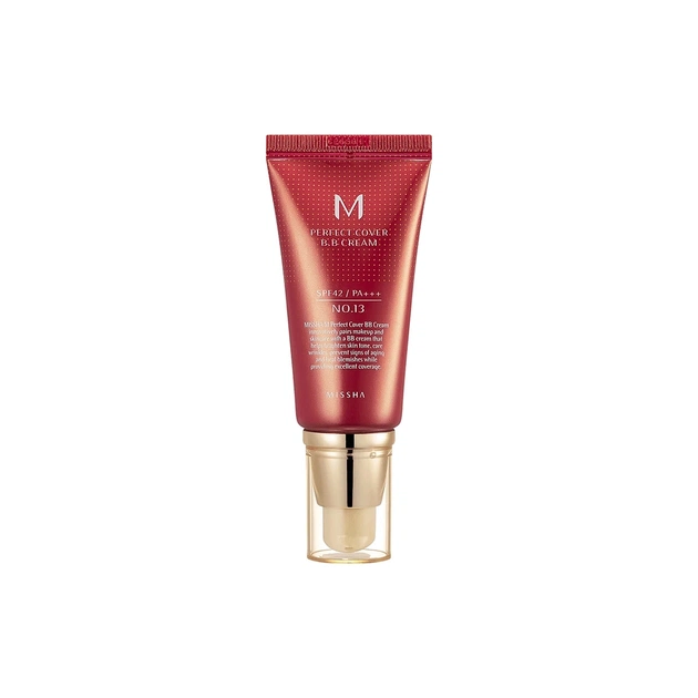 BB-крем Missha M Perfect Cover BB Cream EX SPF42/PA+++ 13 - Bright Beige (8809747940769) - зображення 1