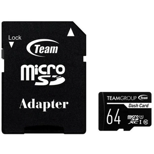 Карта пам'яті Team 64GB microSDXC class 10 UHS-I (TDUSDX64GUHS03) зображення 1