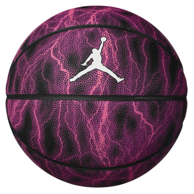 М'яч баскетбольний Nike Jordan Basketball 8P Energy Deflated рожевий, чорний, білий Уні 7 J.100.8735.625.07 (887791427601) - зображення 1