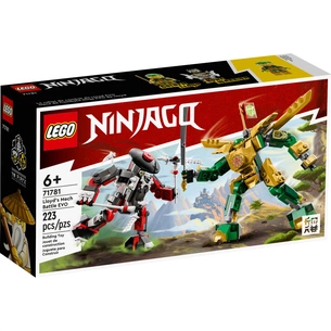 Конструктор LEGO Ninjago Битва робота Ллойда EVO 223 деталі (71781) зображення 1