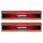 Модуль пам'яті для комп'ютера DDR3 8GB (2x4GB) 1600 MHz Viper 3 LP Red Patriot (PVL38G160C9KR) - зменшене зображення 1