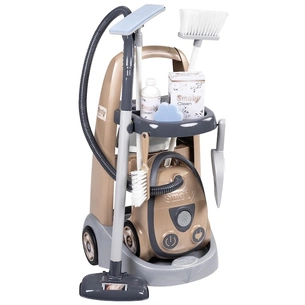 Игровой набор Smoby Тележка для уборки Ровента с пылесосом (7600330325) изображение 1