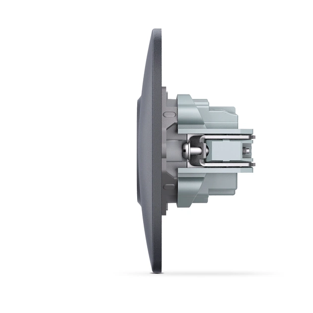 Розетка Videx BINERA 1ая із заземленням черн (VF-BNSK1G-BG) - зображення 3