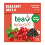 Чай Tea Moments Barberry Dream чорний з барбарисом та м'ятою 20х1.8 г пірамідки (tm.03644) - зменшене зображення 4