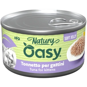 Консерви для котів OASY Wet Natury Kitten з тунцем 85 г (8054329512715) зображення 1