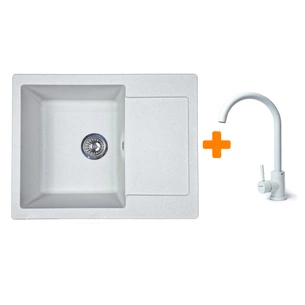 Мийка кухонна Adamant Minimal Old stone + змішувач (1824296912310) зображення 1