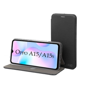 Чохол до мобільного телефона BeCover Exclusive Oppo A15 / A15s Black (707253) зображення 1