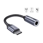Переходник USB-C M to 3.5mm F 0.12m gray Essager (EZJE01-0G) - уменьшенное изображение 2