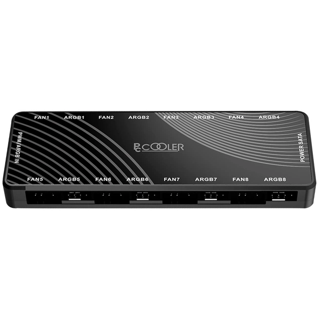 Модуль управління підсвічуванням PcCooler ARGB Hub-H01 - picture 1