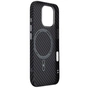 Чохол до мобільного телефона Armorstandart LikeCarbon2 MagCase Apple iPhone 17 Carbon Black (ARM86257) - зменшене зображення 4