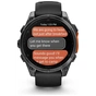 Смарт-годинник Garmin fenix 8 47mm, AMOLED, Glass/SS, SlateGray Steel/Black, BlkBnd, GPS (010-02904-00/010-02904-09) - зменшене зображення 10