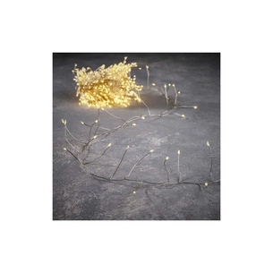 Гірлянда Luca Lighting кластер срібна струна, 11 м, теплий білий (8718861852660) зображення 1