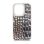 Чохол до мобільного телефона Harder Glamorous Croco Apple iPhone 14 Pro Grey Gold (ARM76770) - зменшене зображення 1
