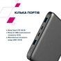 Батарея універсальна Canyon PB-2008 20000mAh PD/100W Q.C/3.0 (CNE-CPB2008DG) - зменшене зображення 8