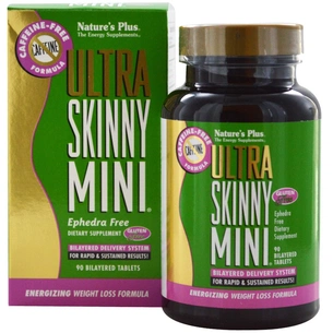 Вітамінно-мінеральний комплекс Natures Plus Комплекс для схуднення, Ultra Skinny Mini, 90 таблеток (NTP4325) зображення 1