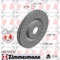 Гальмівний диск ZIMMERMANN 460.1553.52 - зменшене зображення 1