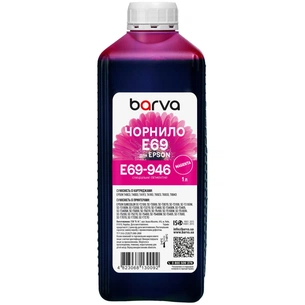 Чорнило Barva Epson T69, 1 л, Pigm, Magenta (E69-946) зображення 1