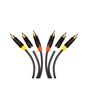 Кабель мультимедійний 3xRCA M to 3xRCA M 1.5m PowerPlant (CA911745) - зменшене зображення 2