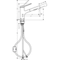 Змішувач Hansgrohe 74800000 - зменшене зображення 2