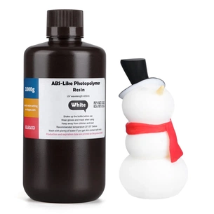 Фотополімерна смола ELEGOO Resin, ABS-like 1кг, white (50.103.0095) зображення 1