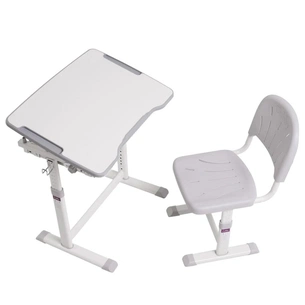 Парта зі стільцем FunDesk Olea Grey (516043) зображення 1