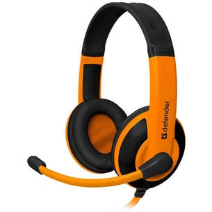 Навушники Defender Warhead G-120 Black-Orange (64099) зображення 1