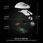 Мишка Logitech G Pro X Superlight Wireless White (910-005942) - зменшене зображення 7