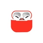 Чохол для навушників BeCover Silicon для Apple AirPods (3nd Gen) Red (707186) - зменшене зображення 1