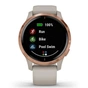 Смарт-годинник Garmin Venu, Light Sand/Rose Gold (010-02173-23) - зменшене зображення 6