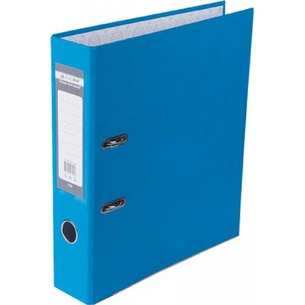 Папка - реєстратор Buromax А4, 70мм, JOBMAX PP, light blue, built-up (BM.3011-30c) зображення 1
