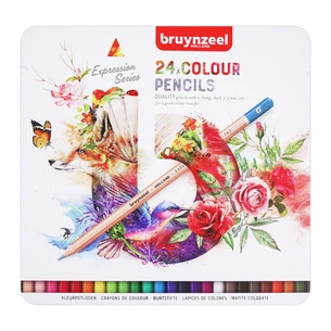 Олівці кольорові Bruynzeel EXPRESSION 24 кольорів (8712079424930) зображення 1