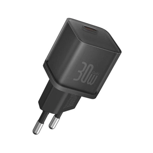 Зарядний пристрій Baseus 1xUSB-C 30W GaN5S black (P10162504113-00) зображення 1
