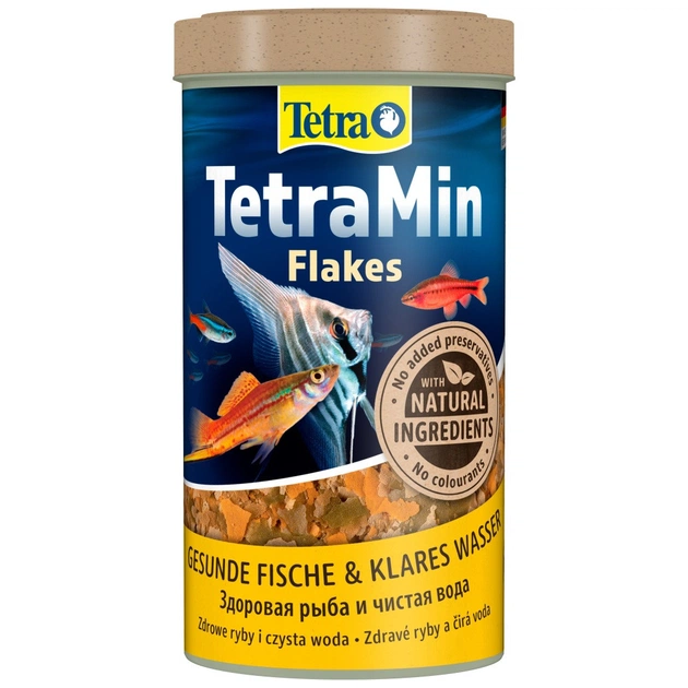 Корм для риб Tetra Min Flakes для акваріумних рибок 100 г (пластівці) (4004218735019) - picture 2
