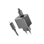 Зарядний пристрій HOCO CS11A USB + cable USB to Lightning black (6942007603560) - зменшене зображення 2